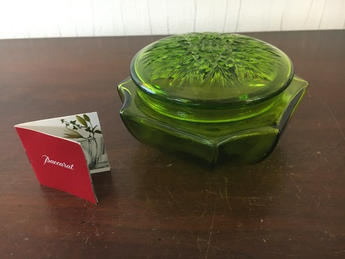 Baccarat green crystal jewelry - baccarat,