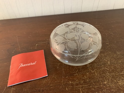 Engraved crystal box from - box,