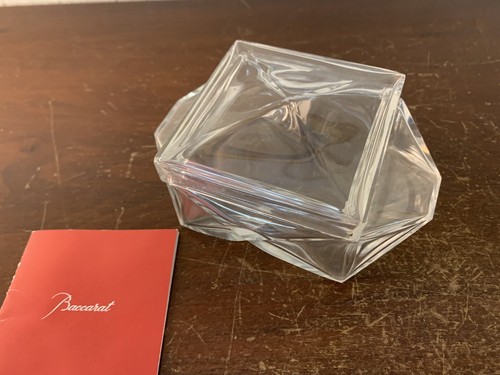 Square crystal box baccarat - crystal, by