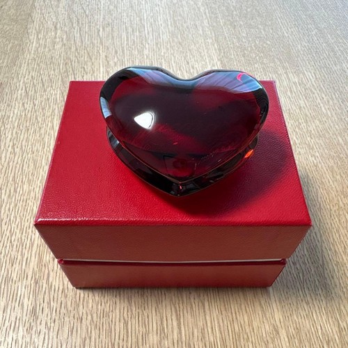 Baccarat crystal heart - crystal,