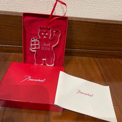 Baccarat crystal bear - bear, 2004